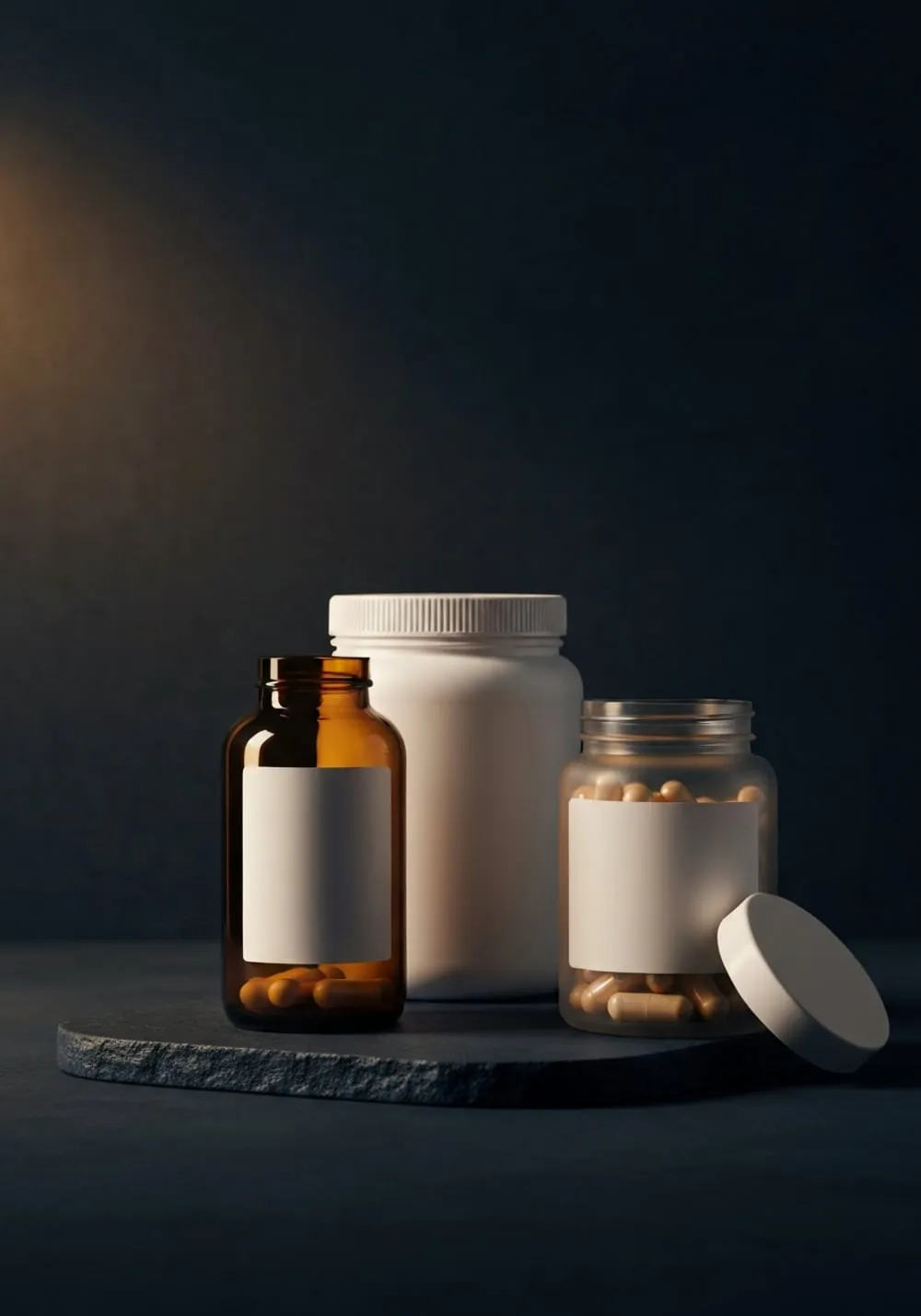 Everyday supplements from Tora Health: vitamins, protein and skin support